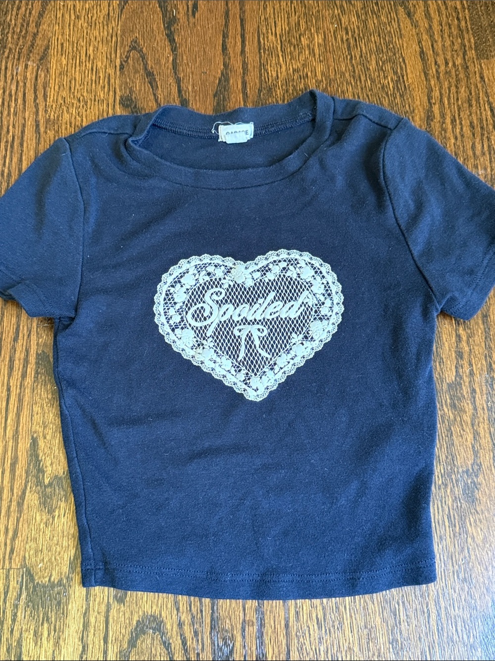 Garage XXS Women’s top navy SPOILED